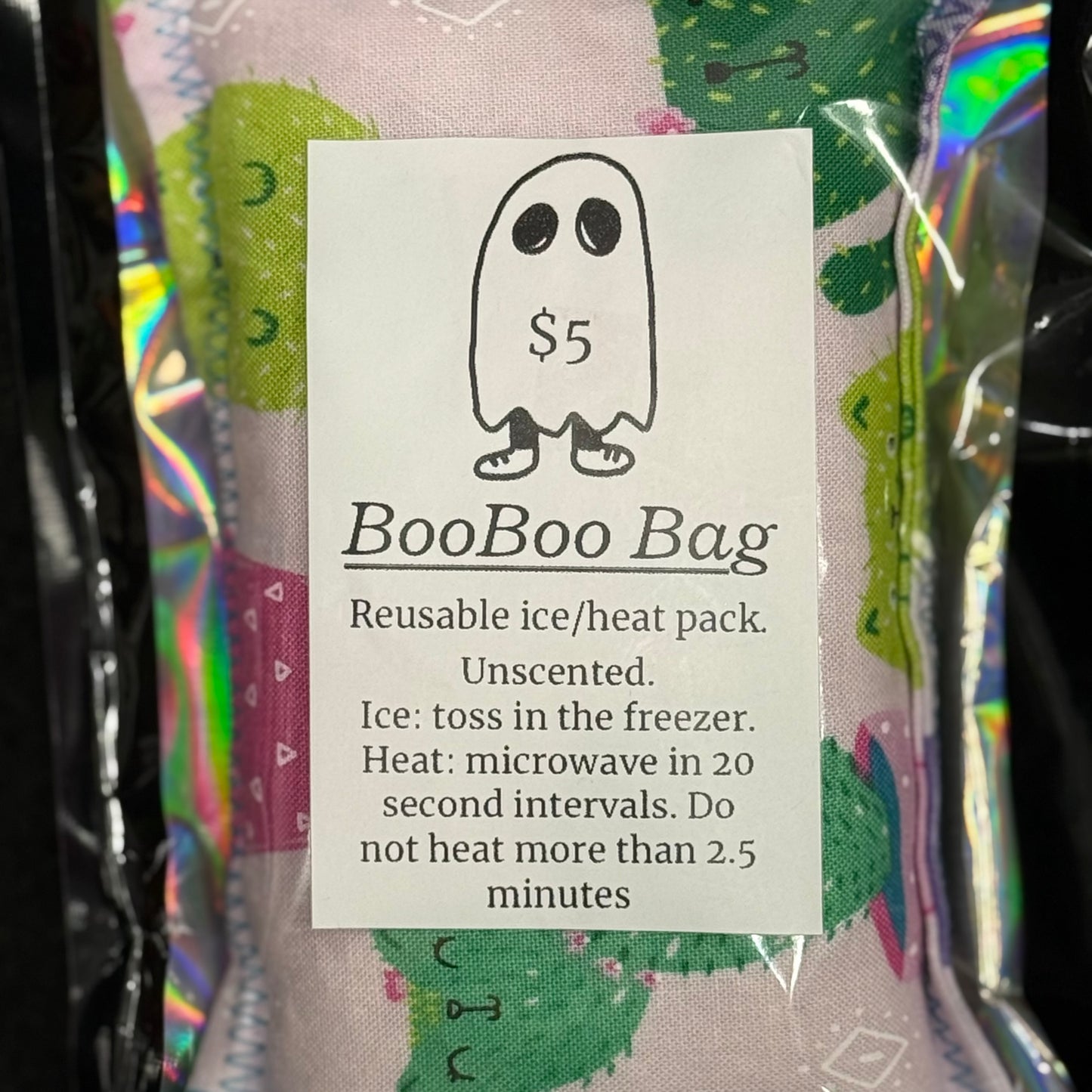 BooBag Reusable heat/ice pack *Cactus Cat* Unscented