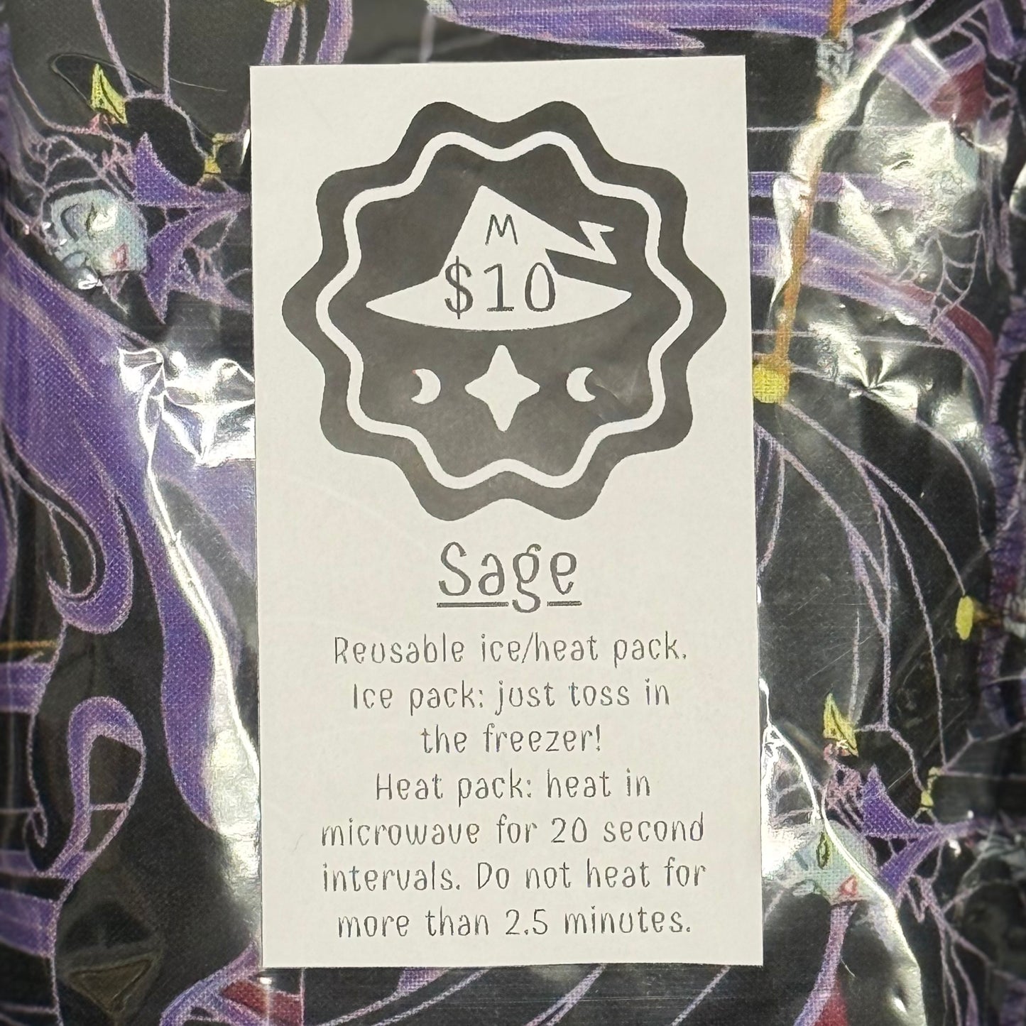 Reusable heat/ice pack *Maleficent* Sage Scented