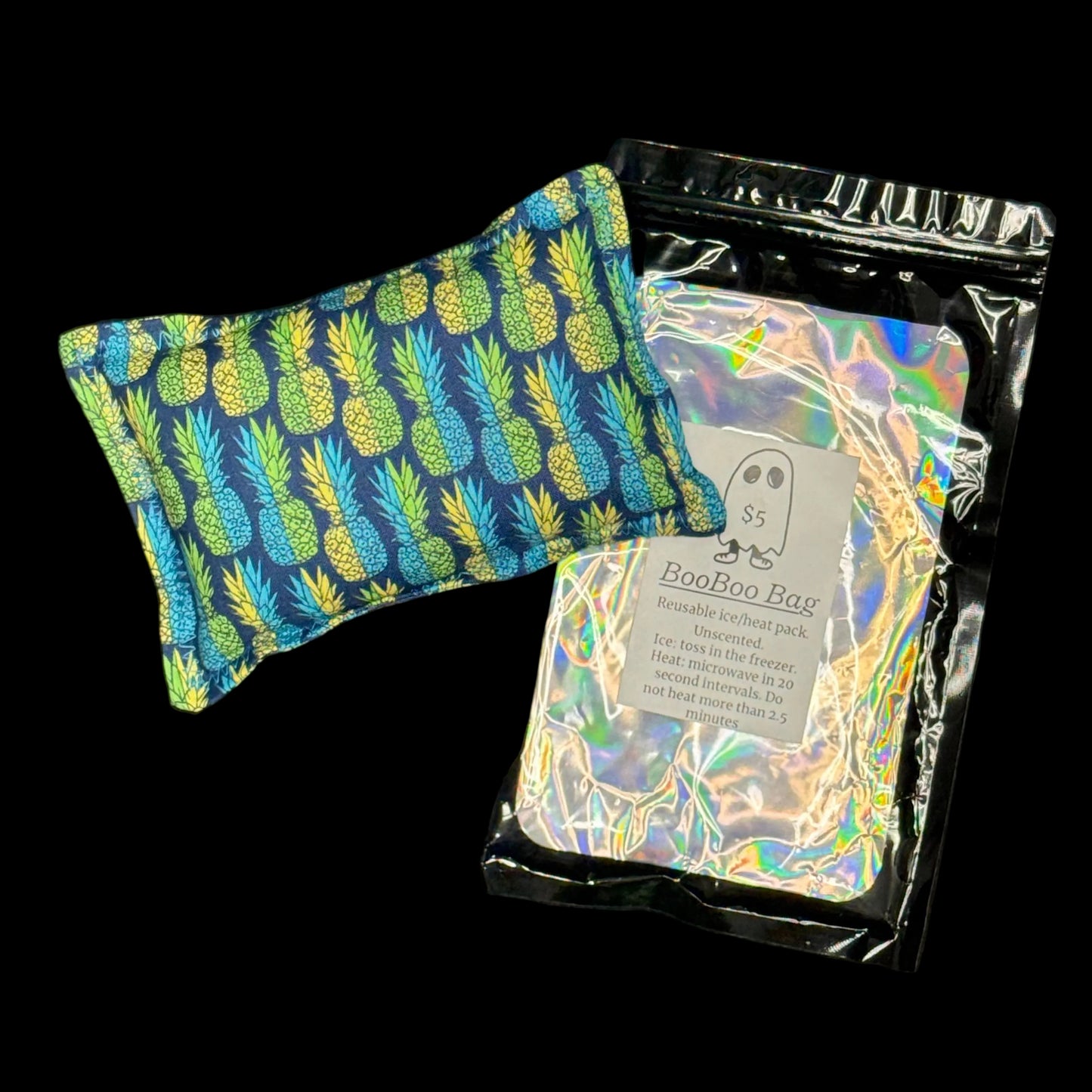 BooBag Reusable heat/ice pack *Pineapple* Unscented
