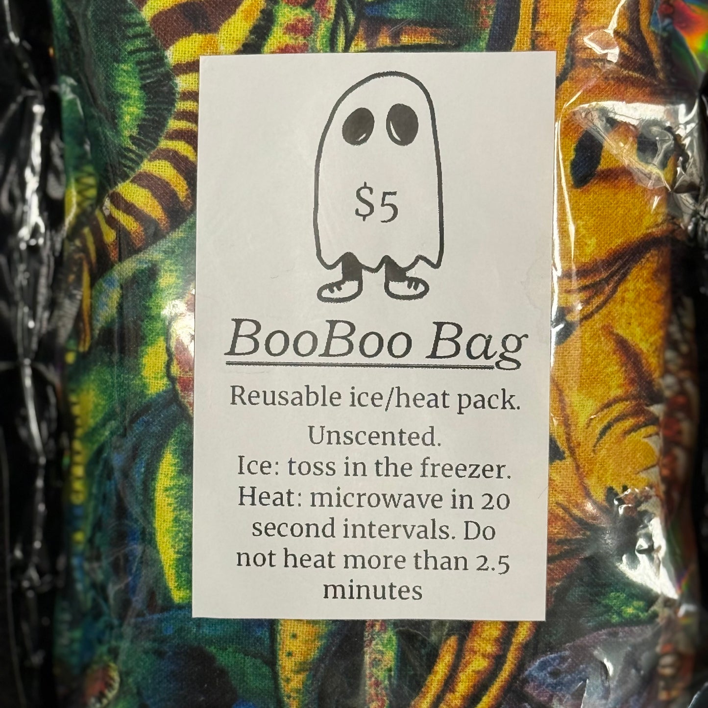 BooBag Reusable heat/ice pack *Dino* Unscented