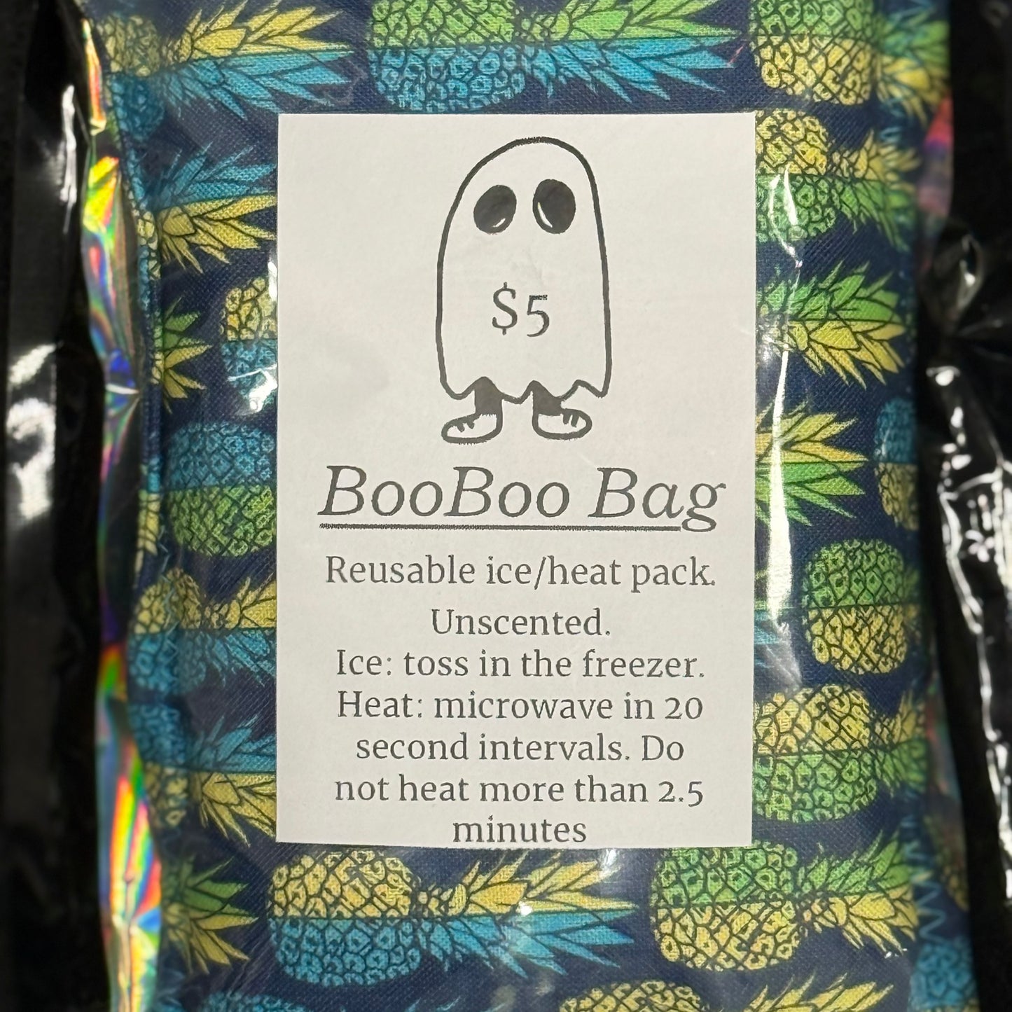BooBag Reusable heat/ice pack *Pineapple* Unscented