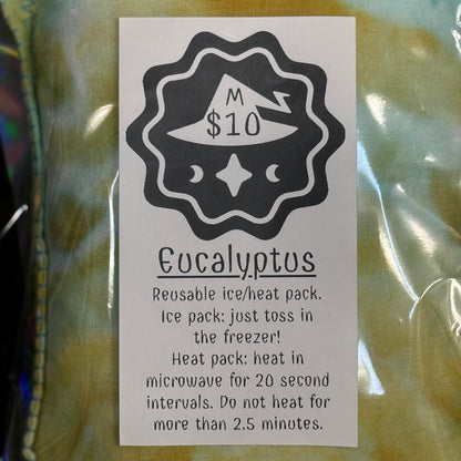 Reusable heat/ice pack *Beach Vibes Tie Dye* Eucalyptus Scented