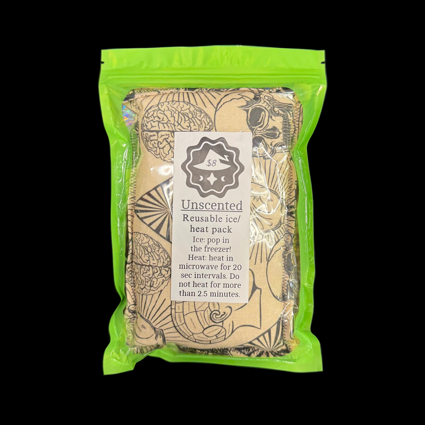 Reusable heat/ice pack *Psychic* Unscented