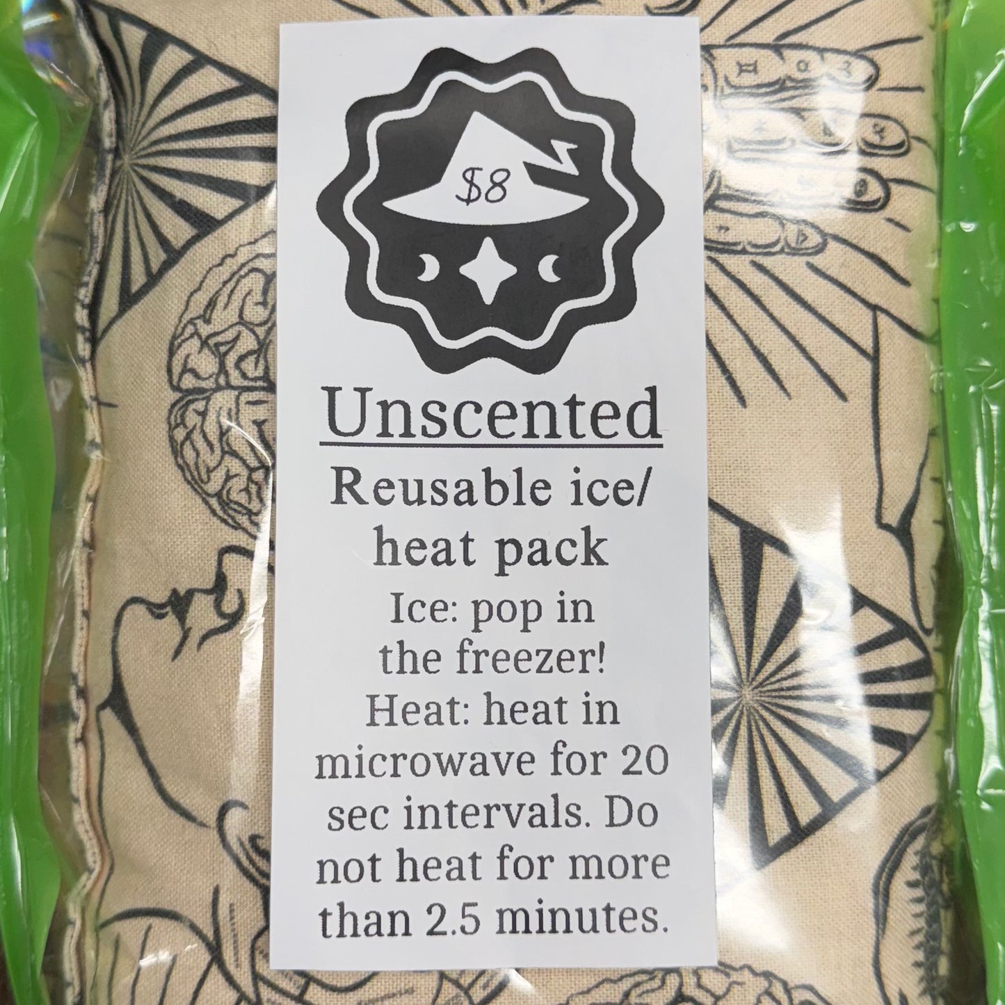 Reusable heat/ice pack *Psychic* Unscented