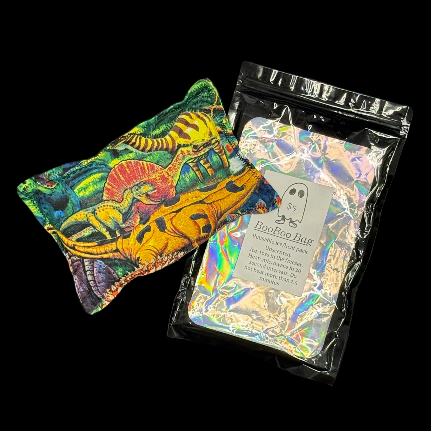 BooBag Reusable heat/ice pack *Dino* Unscented