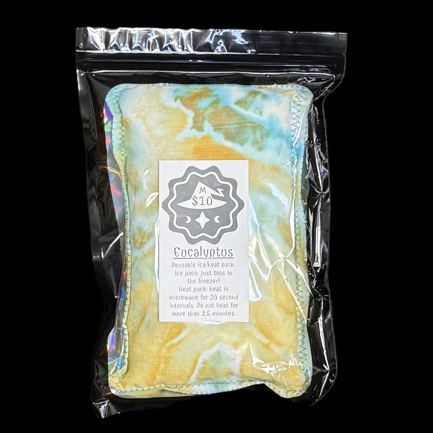Reusable heat/ice pack *Beach Vibes Tie Dye* Eucalyptus Scented