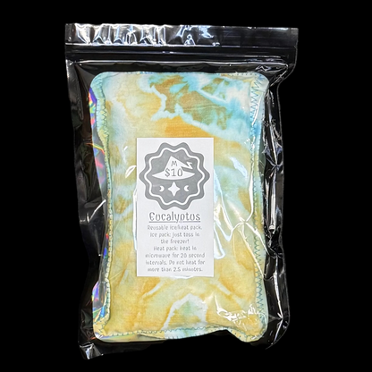 Reusable heat/ice pack *Beach Vibes Tie Dye* Eucalyptus Scented
