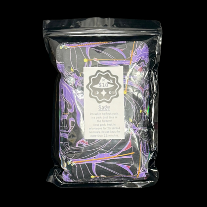 Reusable heat/ice pack *Maleficent* Sage Scented